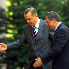 Toptan'dan Erdoğan'a ziyaret