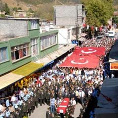 Şehit Astsubay, törenle uğurlandı