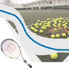 İlköğretim öğrencileri ücretsiz tenis öğreniyor