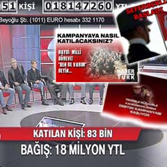 Terörle mücadele kahramanlarına rekor bağış