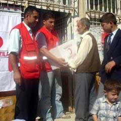 Türk Kızılayı Gürcistan'da