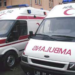 Üzüm kamyonu devrildi: 5 yaralı