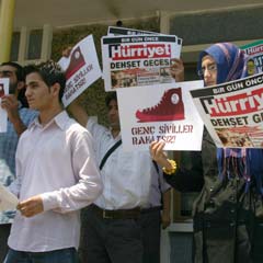 'Hürriyet trenine' Konya şoku