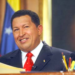 Chavez, Moskova'da