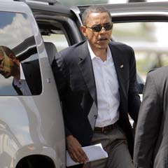 Obama, Irak'a geldi
