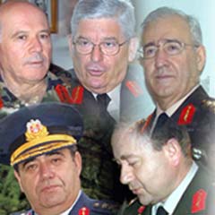 Davacı paşalar 'darbe' ile anılıyor