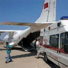 Türkiye'den, Telafer'e yardım