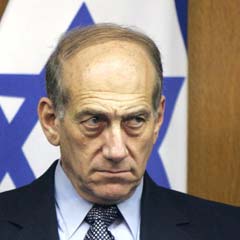 Olmert'te laf var icraat yok