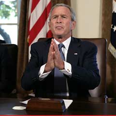 Bush başsağlığı diledi