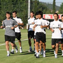 Beşiktaş'ta, taktik ağırlıklı idmanlara devam