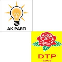 DTP'lilerle, AK Partililer arasında gergin anlar