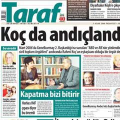 Taraf'ta 'baskın' paniği