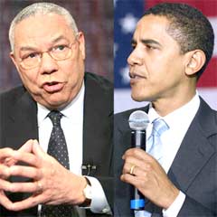 Obama'nın gözü Powell'da