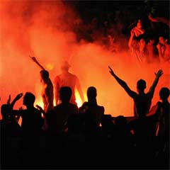 İspanyollar Berlin'de coştu