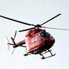 Helikopterlerin inanılmaz çarpışması