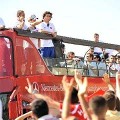 Milli Takım Taksim Meydanı'nda