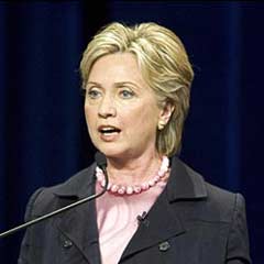 'Şu Hillary'ye biraz para verin'