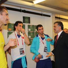 İlk teselli Gül'den