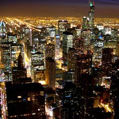 Chicago, Demokrat Parti'nin merkezi oldu