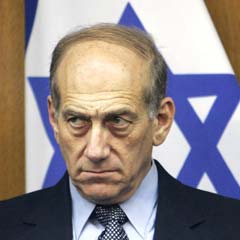 Araplardan Olmert'e çok sürpriz destek