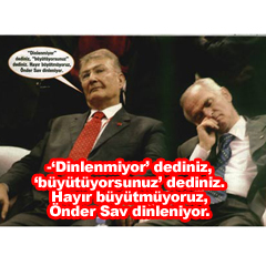 Yetişin! Önder Sav dinleniyor!