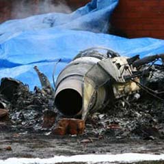 Nijerya askeri uçağı düştü: 2 ölü