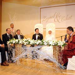 Erdoğan nikah şahidi
