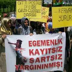'Karara saygı duymak darbecilere saygı duymaktır'