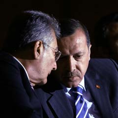 Erdoğan'dan Baykal'a başsağlığı