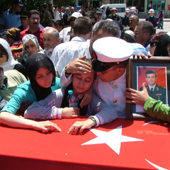 Şehit binbaşı toprağa verildi