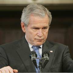'Bush'un yeni bir savaşa niyeti yok'