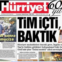 Alkolsüzlük başlarına vurdu