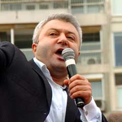 SSK primleriyle miting yapmış
