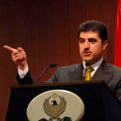 Barzani'den Bush ve Cheney'e teşekkür