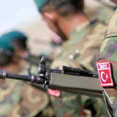 Askeri eğitim alanında patlama: 1 şehit