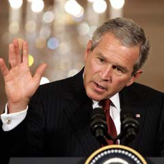 Bush: Bugünkü konuşmamı bekleyin