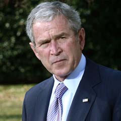 Bush, 3 önceliğinden birini kaybetmek üzere