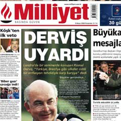 Milliyet bu sefer 'dua'ya saldırdı
