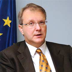 Rehn: AB çok fazla tarafsız kalamayacaktır