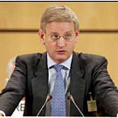 Başbakan Erdoğan, Bildt'i kabul etti