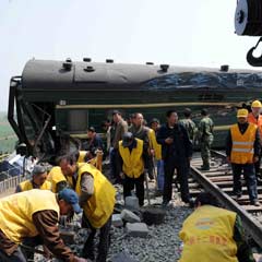 Tren kazasında ölü sayısı 70
