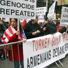 Türkler ve Ermeniler karşı karşıya