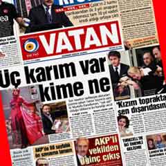 Vatan'dan çirkin provokasyon