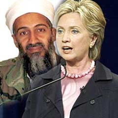Umutsuz Hillary, Ladin'den yardım istedi!