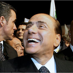 Berlusconi kazandı, sıra kabinede