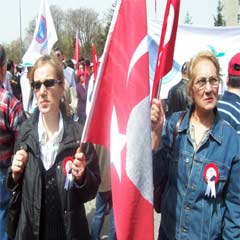 Ulusalcı mitingde ilginç isimler