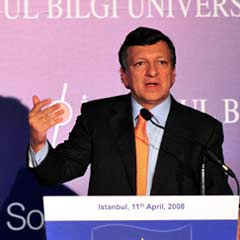 Barroso 'sürpriz'li konuştu