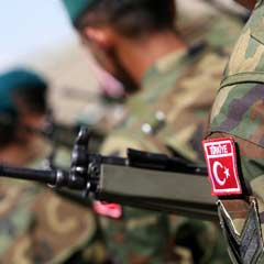 Kosova'daki Türk Gücü halka hizmet ediyor