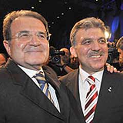 Gül, Milano'nun resepsiyonuna katıldı