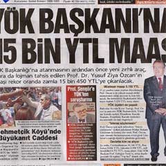 'Maaş' yalanı kısa sürdü